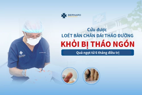 Từ một vết phồng rộp đến nguy cơ mất ngón chân vì biến chứng đái tháo đường